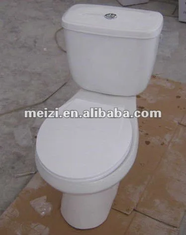 Siphonic red color sanitary ware two piece baby toilet size