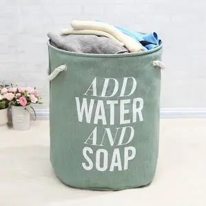 2019 MEETOUR Wholesale Laundry Organizer Bags Canvas Laundry Barrel Bags MOQ 10 Piece