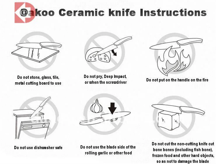 cuchillo de chef DAKOO DK-C011, imagen 3