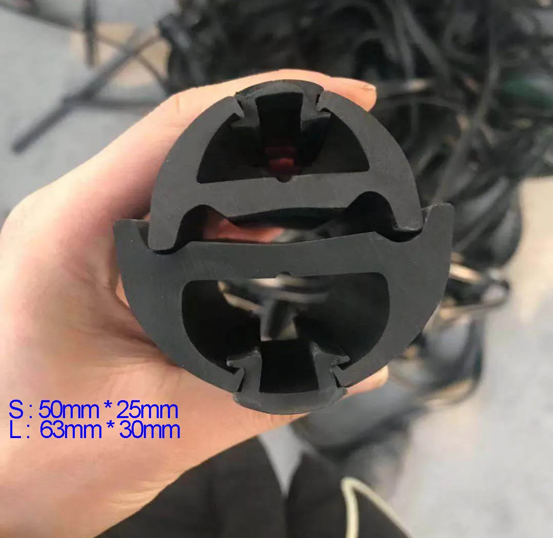 Marine Boat Rubber Fenders Dock Bumpers Boat Gunwale Edge Protective