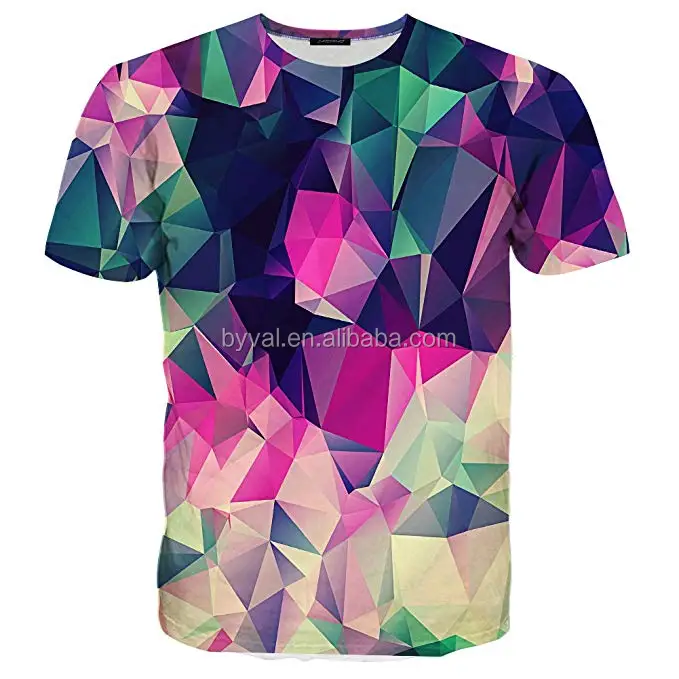 

2019 bulk sales rayon polyester cotton 3d printing animal t shirts sublimation t shirt, No limited