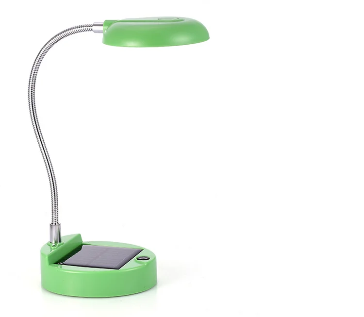 Portable Solar powered Reading Lamp/solar panel led desk lamp/rechargeable led table lamp