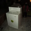 Corians white hardness trash can shell for hotel/retaurant/hospital logistics