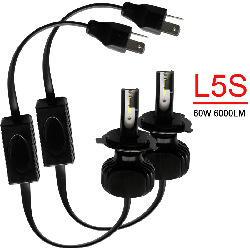 L5s L5d L5 Led Headlight Dual Colors High Lumen Auto Car Lights 9006