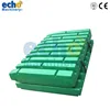 jaw plate,concave and mantle with high manganese steel casting for stone jaw cone crusher spare wear parts