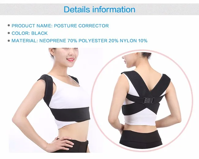 Orthopedic Back Support Bra Posture Relieve Kyphosis And Lower Back ...