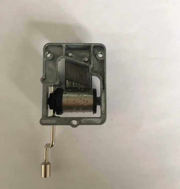 18note Hand Crank Musical Box Movement With Custom Songs Music Box