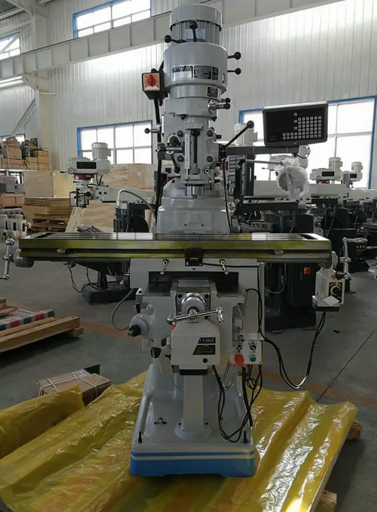Small Manual Turret Milling Machine X6325 Benchtop Milling Machine