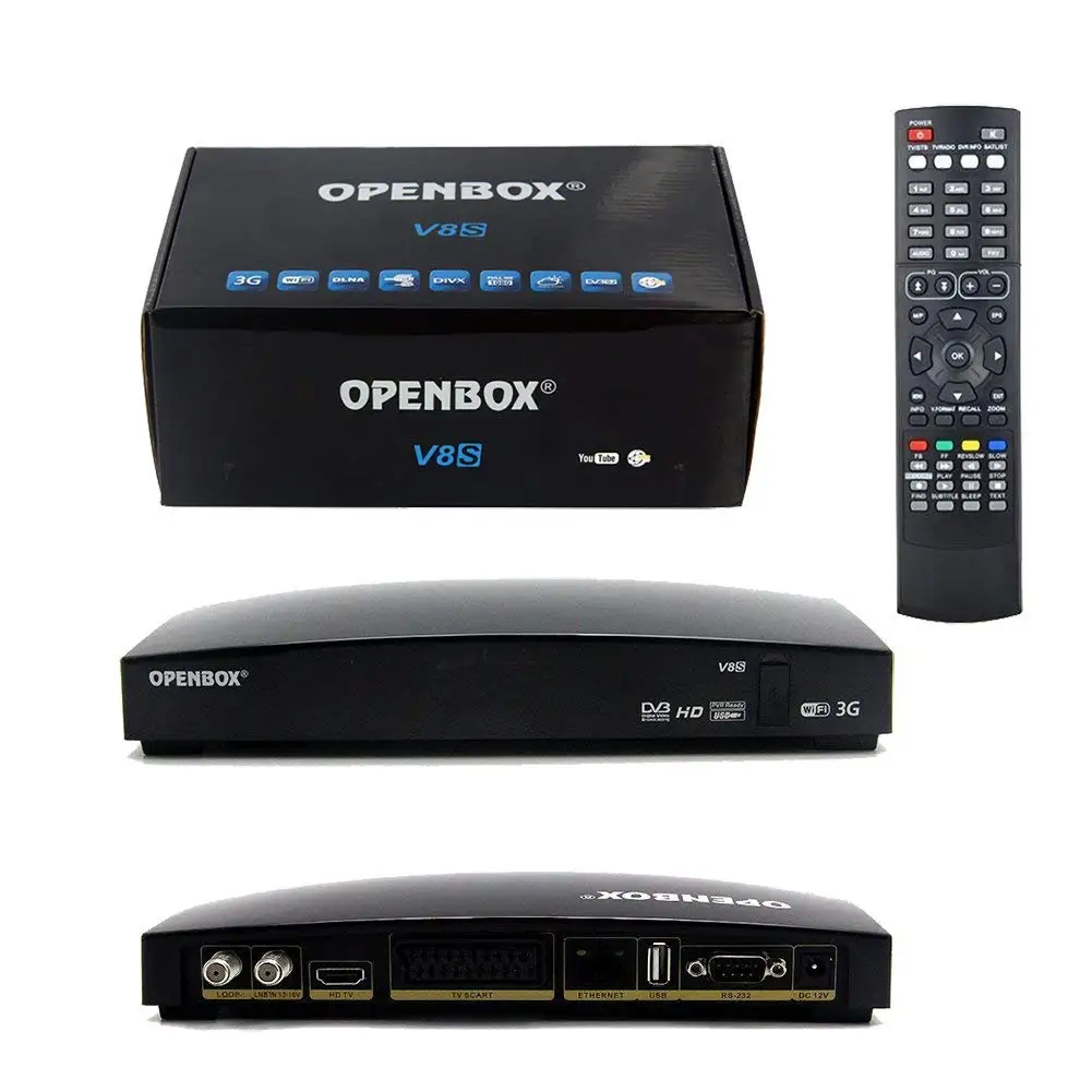 aumo-mate® openbox v8s digital freesat pvr full hd tv satellite receiver