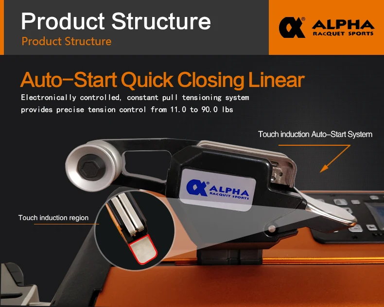 automatic tennis stringing machine