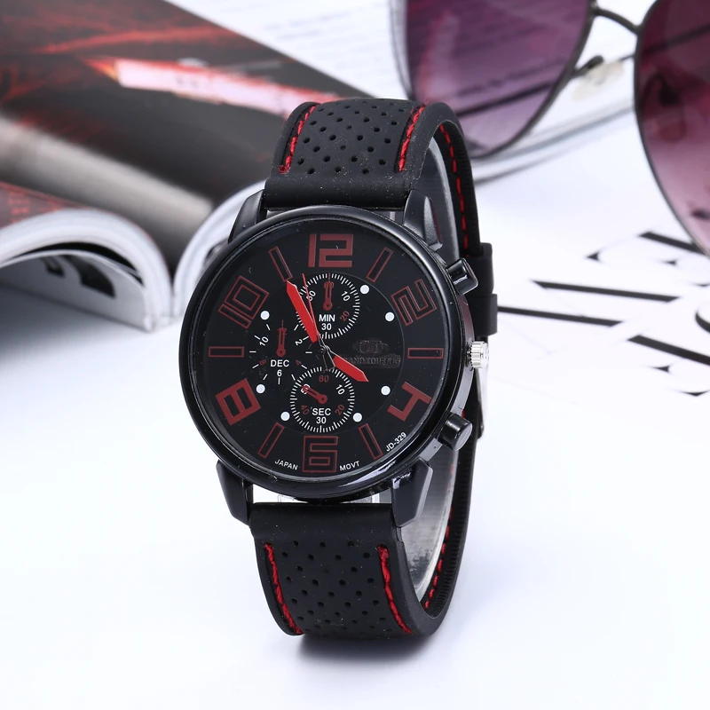 
Personalized Big Digital Dial Quartz Wrist Mens Sport Watch Outdoor Man Watches 