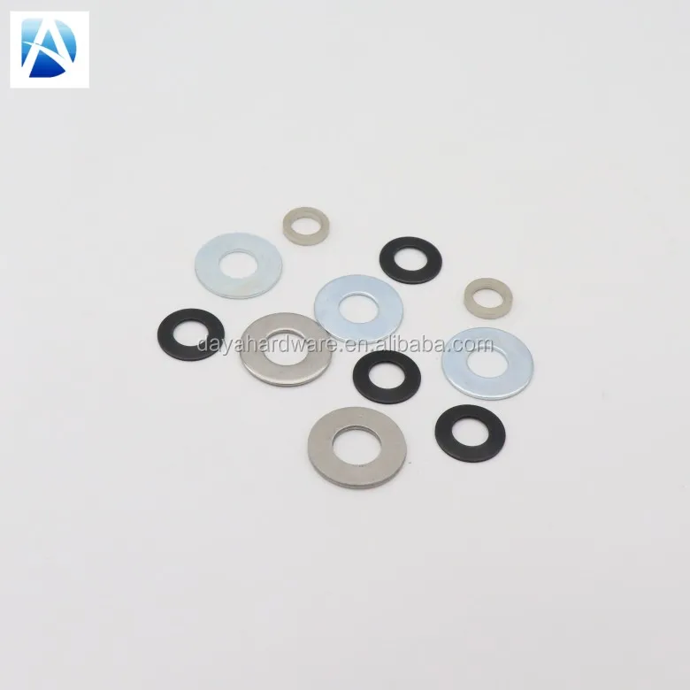 Custom Cnc Machined Screw Washer 316l Stainless Steel Flat Washer Sems