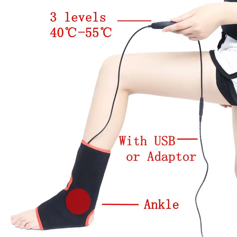 Good Quality Far Infrared Electric Heating Ankle / Foot / Knee / Thigh
