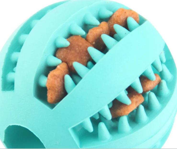 

Hot sale Cheap Express Charge Fast Delivery Dog Leakage Food Ball Dog Resistant Teeth Bite Ball