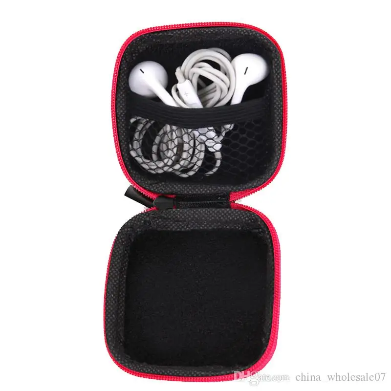 

1Pc Storage Bag Case For Earphone EVA Headphone Case Container Cable Earbuds Storage Box Pouch Bag Holder