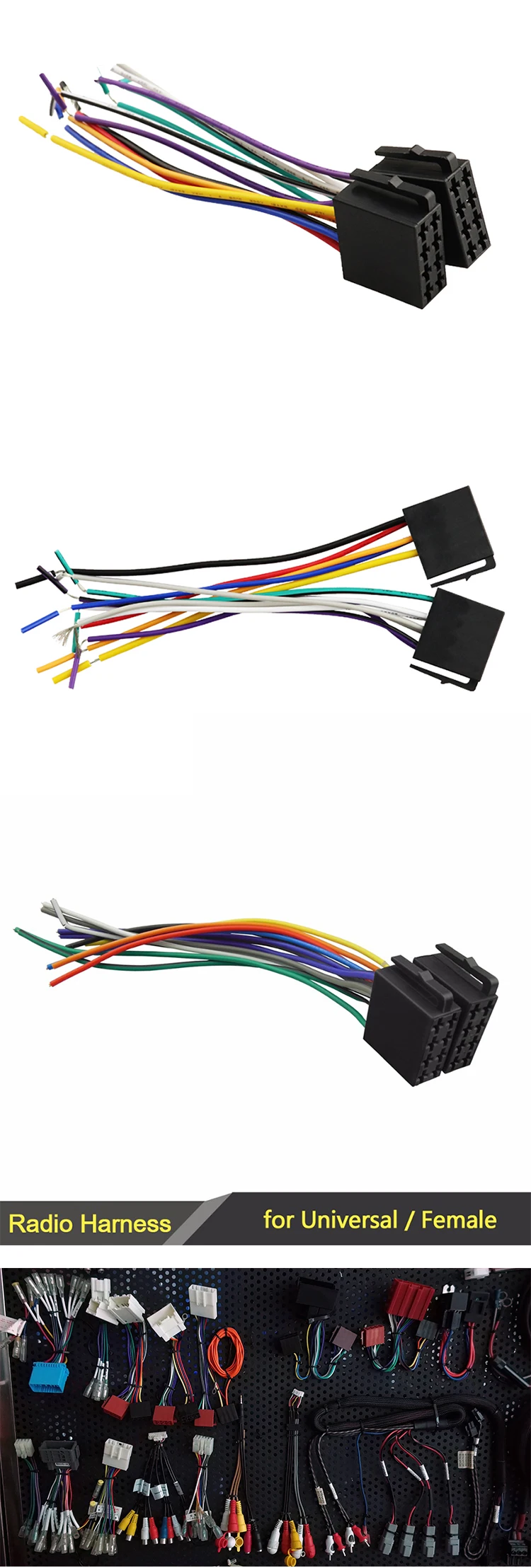 Universal Iso Wiring Harness For Car Stereo System Buy Universal Iso