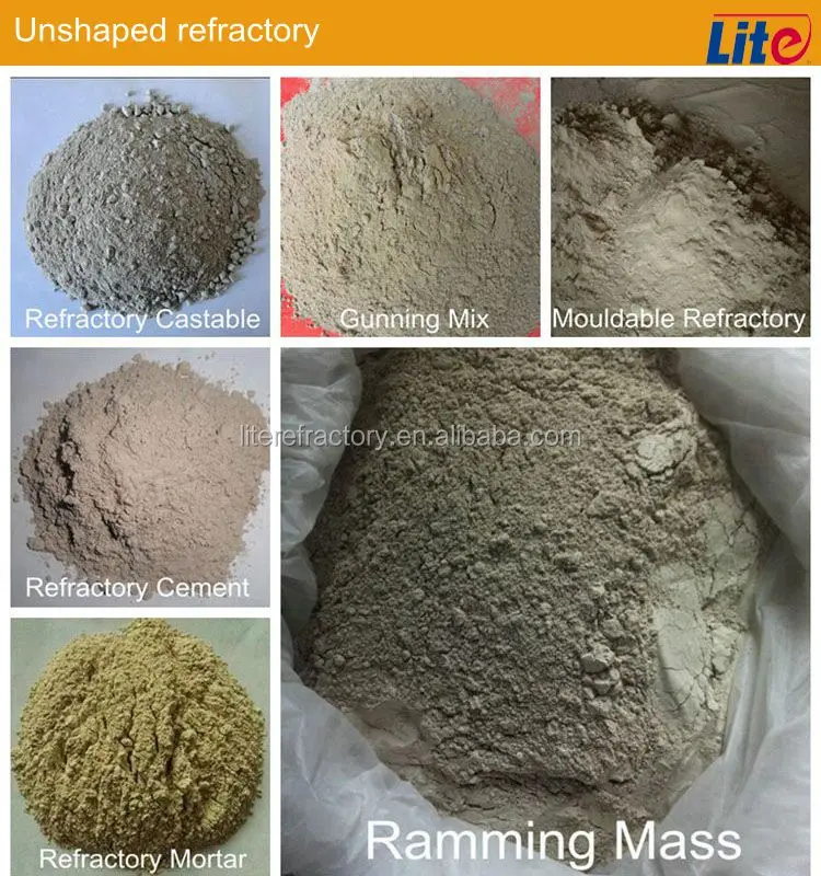 Rotary kiln bauxite material used for refractory brick with high temperature resistant