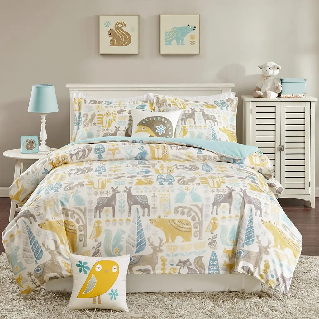 woodland childrens bedding