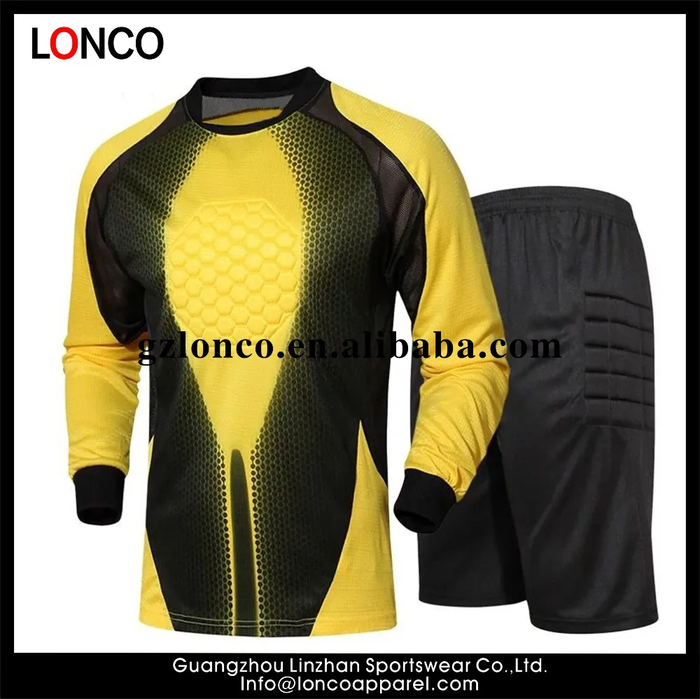2017 Adult Soccer Goalkeeper Uniform Mens Goal Keeper Uniforms,Custom