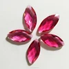 Top quality Marquise diamond cut red ruby gems Bangkok Ruby Synthetic Corundum Prices per carat