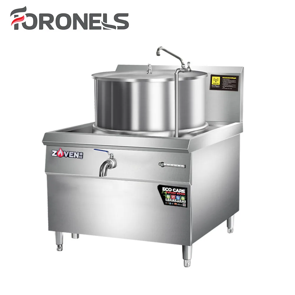 Foronels Free Standing Induction Soup Cooker Professional Commercial
