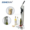 ZONESUN Manual Stainless Steel Corkers Wine Corking Machine Capping Tool Brewed Wine Bottle Cork Press Inserting Machine