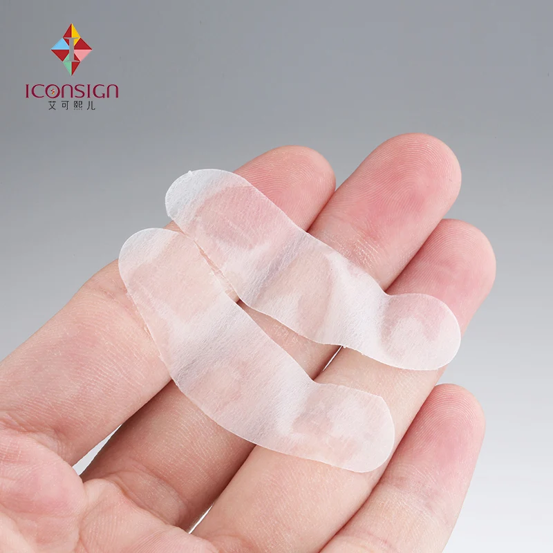 
two pairs lint free eye gel patch for eyelash extension 