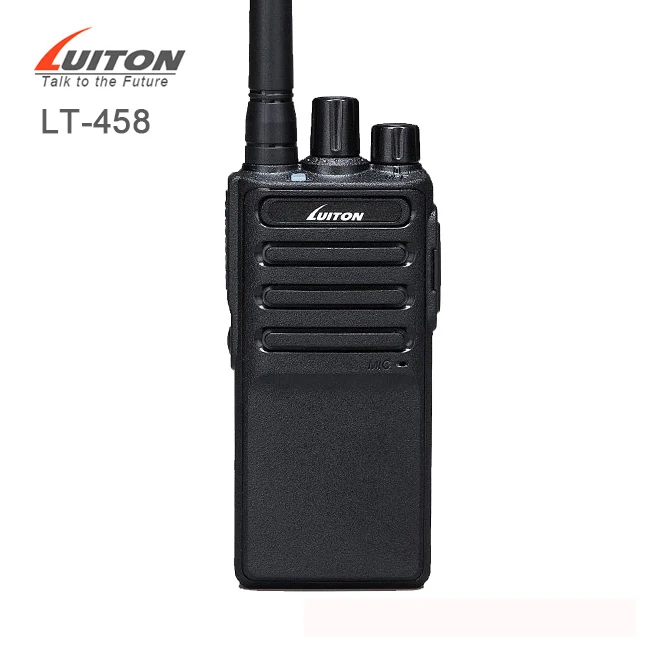 

two way radio LT-458 for CE certificate Portable Handheld walkie-talkie, Black