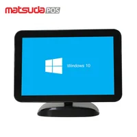 

12 inch lcd 5 wire resistive touch screen pos computer monitor