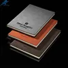 Luxury custom notebook for business men personalized logo pu leather notebook