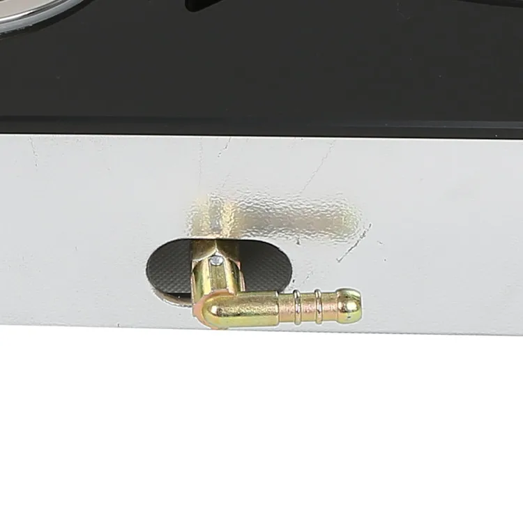
Custom Brand Glass Cooktop 3 Burner Gas Stove Brass+ Infrared 