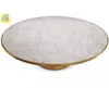 modern furniture design luxury marble coffee table stainless steel round tea tables white marble top design