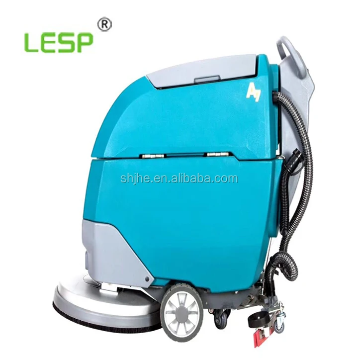 Batterypowered walk behind auto Floor Scrubber with CE and ECM