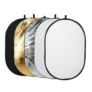 Collapsible 5 1 Photography Reflector Disc
