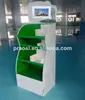 motion sensor audio player with cardboard floor stand display integrated sale