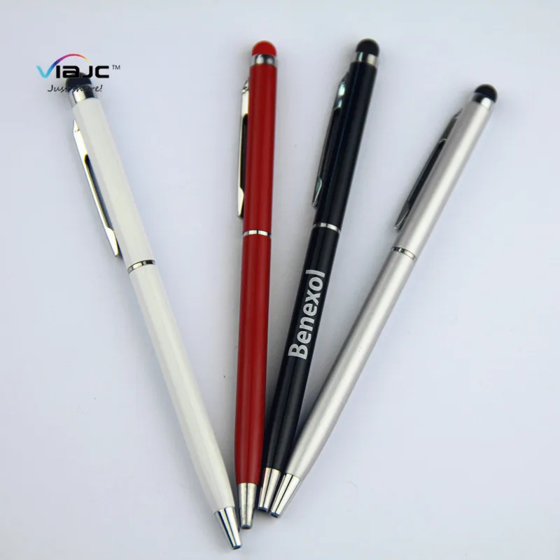 Slim Metal Twist Hotel Soft Top Stylus Ball Pen - Buy Personalized ...