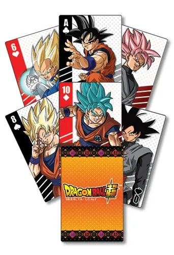 dragon ball z bicycle playing cards