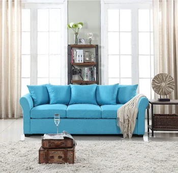 Anese Modular Modern Suede 3 Seater Recliner Sofa Settee Lounge Set