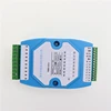 8 channels relay output isolated RS485 Modbus RTU communication signal acquisition module for sale