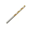 6MM DIN338 Jobber Length HSS Fully Ground Titanium Coating And White Drill Bit for Hardened Steel Metal PVC Iron Drilling