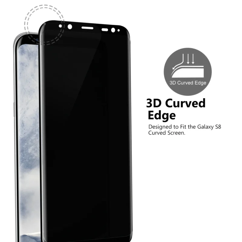 China Manufacturer direct Sale Hardness Easy Bubble-Free Installation  Compatible For Samsung Galaxy S8