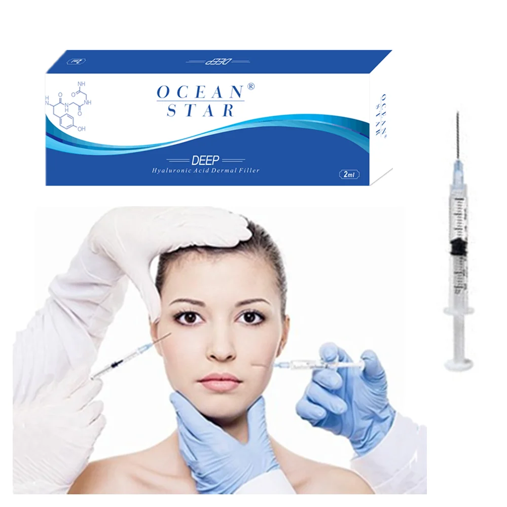 

2019 Surgery plastic plla hyaluronic acid dermal filler 2ml deep, N/a