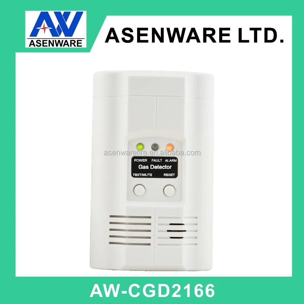 Conventional gas detector / Warning Alarm Wired CH4/LPG/NG Multi gas detector