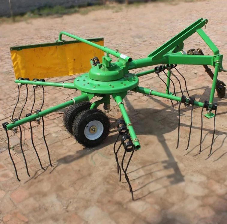 Tractor Pto Driven Rotary Hay Rake And Grass Tedder Buy Tractor Pto