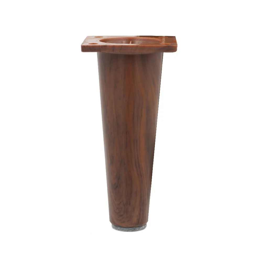 6" Angled Design Wood Finished Replacement Sofa Legs For Furniture
