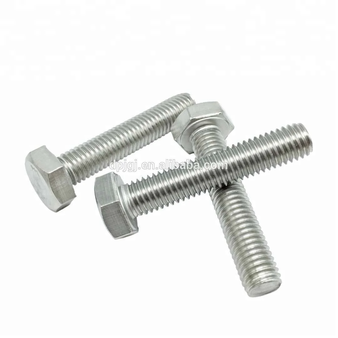 
M4 M6 M8 Hexagon Hex Head Machine Screw Bolt And Nut 