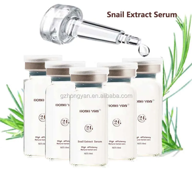 

Snail Extract Skin care serum powerful moisturizing serum for skin, Transparent