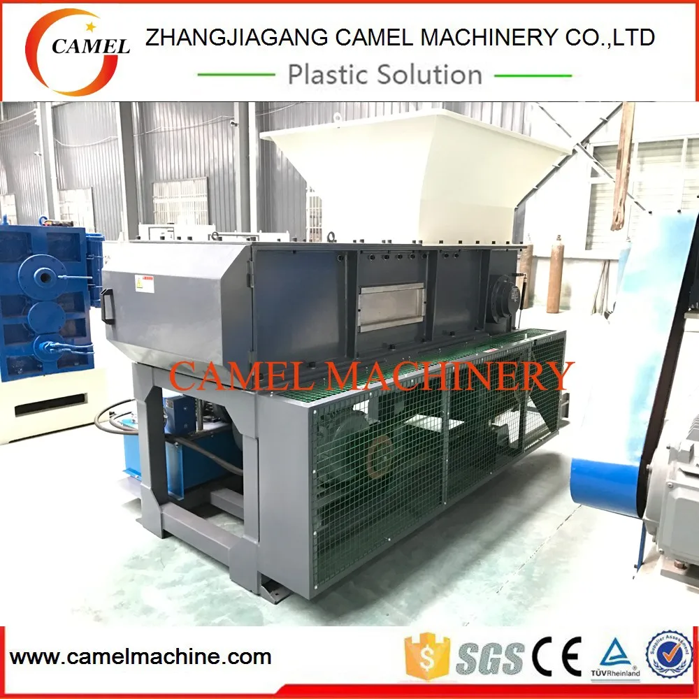 plastic solid waste crusher machine