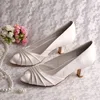 (22 Colors)Off-white Women Low Heels Autumn Pumps