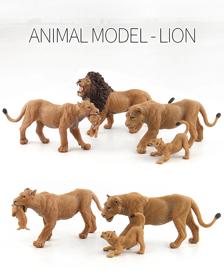 High Quality Plastic Wild Animal Toys Lion Model Buy Plastic Toy,High Quality Plastic Animal